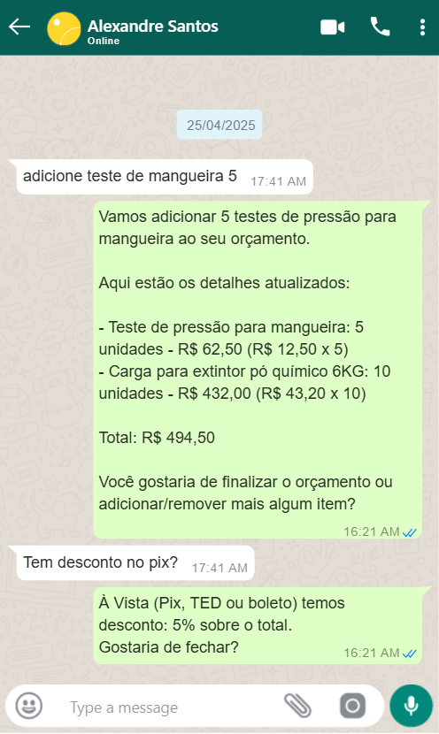 Esclarecimento de dúvidas